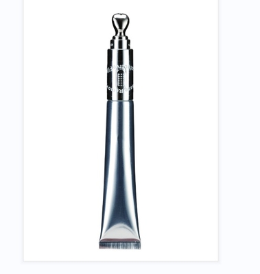Customized Lotion Squeeze Tube Hand Cream Packaging Cosmetic Plastic Soft Tube with Massage Applicator Zinc Alloy