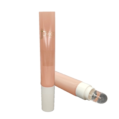 High Quality Cheap 10~25ml Plastic Paste Lip Balm Silicone Tubes Packaging with Silicone Applicator for Cosmetic