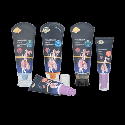 Customized 10ml 15ml 20ml 25ml 30ml PE Plastic Hand Cream/ Shampoo/skin Care Gel Sunscreen Soft Tube Cosmetic Packaging
