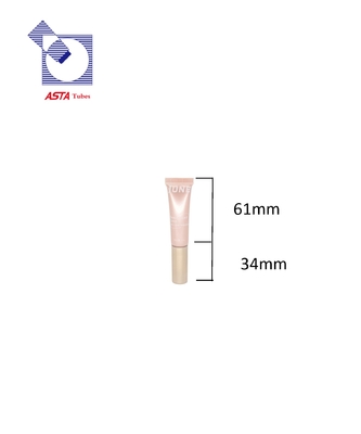 1.5ml 2ml 3ml 4ml 5ml 7ml Mini Lip Gloss Tube Container Cuticle Oil Nail Polish Plastic Tube Packaging with Screw Cap and Brush
