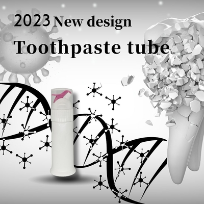 130ml 45ml Factory Direct Sale Customizable Toothpaste Tube Packaging with Airless Pump
