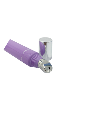 Customized Lotion Squeeze Tube Eye Cream Massage Packaging Cosmetic Plastic Soft Tube with Massage Applicator Zinc Alloy
