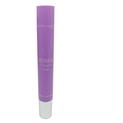 Eye Cream Spring Loaded Child Resistant Collapsible Aluminum Plastic Laminated Corrugated Metal Massage Tube