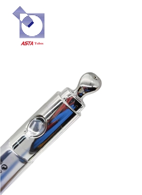 ABL Aluminum Plastic Cosmetic Vibration Metal Color Massage Eye Cream Tube with Electric Zinc Alloy Applicator