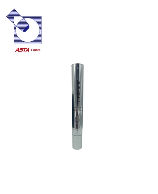 Cosmetic Aluminum Packaging Tube Metal Massage Square Applicator Vibration Zinc Alloy Applicator for Eye or Face Cream