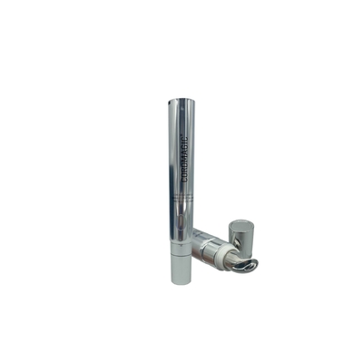 Highlighted Wholesale Custom  Metal Eye Pharmaceutical Cream Massage Aluminum-plastic Tubes 15ml Eye Cream Long Nozzle Tube