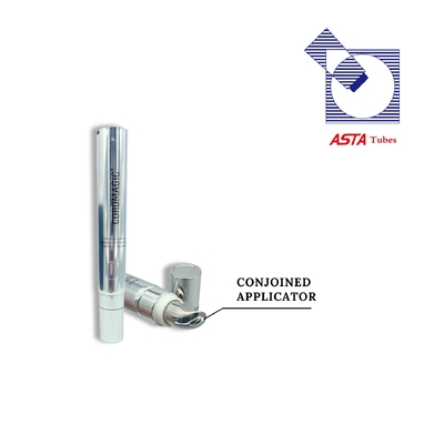 D19mm 10ml 15ml 20ml Metal Single Ball Massage Zinc Alloy Applicator PE ABL Eye Cream Serum Top Packaging Containers