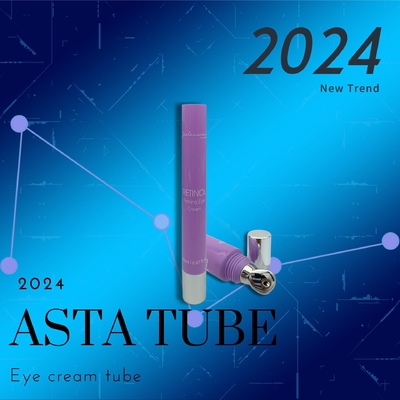 2024 Innovative Products D19mm Custom Color logo Plastic Soft Eye Cream Container