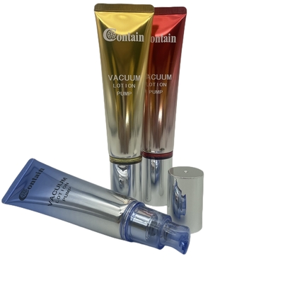 Pump Tubes Packaging for Cosmetics Hand Lotion Cream Aluminum Packaging Tube Containers and Packaging