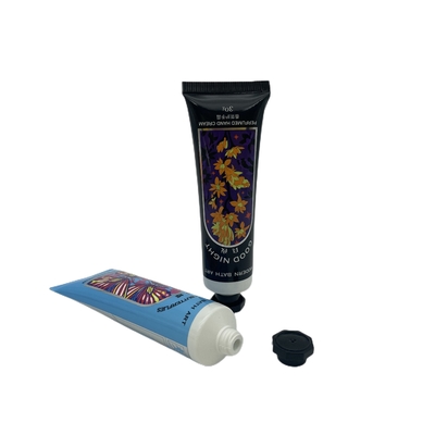 Custom Squeeze Tube  Aluminum Barrier Laminated Tubes Cosmetic Hand Cream Packaging Soft Touch Tube 30ml