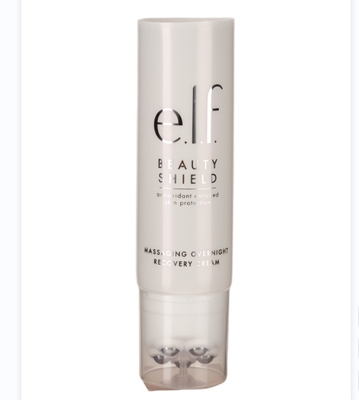 Cosmetic Plastic Massage Tube with Stainless Steel Ball Roller Cosmetic Packaging Tube
