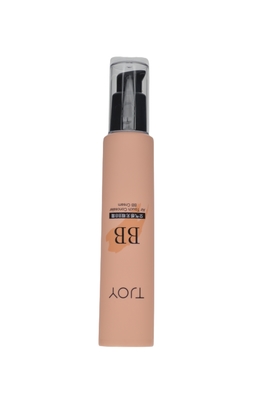 Customized Empty Essential Oil Aluminum Cosmetic Soft Plastic Tube Packaging 50ml Gold Airless Pump
