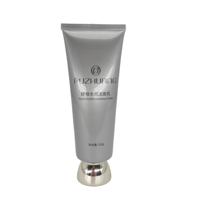 The Skincare Aluminum Biodegradable Frosted Transparent Finish Ml Sunscreen Shampoo 100ml Face Wash Tube